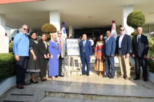 El magistrado Rafael Díaz Filpo encabezó el acto para celebrar el Día Internacional de la Mujer, donde fue reconocida Altagracia Frómeta, Ana Teresa Paradas y Carmen Lora Iglesias (Piky Lora). FUENTE EXTERNA