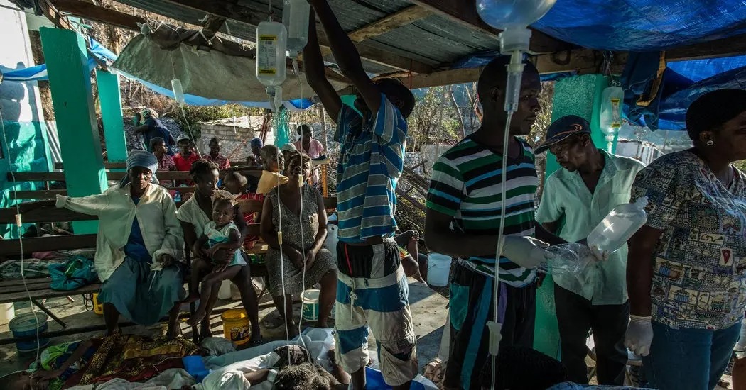 Muertos por cólera en Haití se acerca a los 600, según la OPS FOTO- FUENTE EXTERNA
