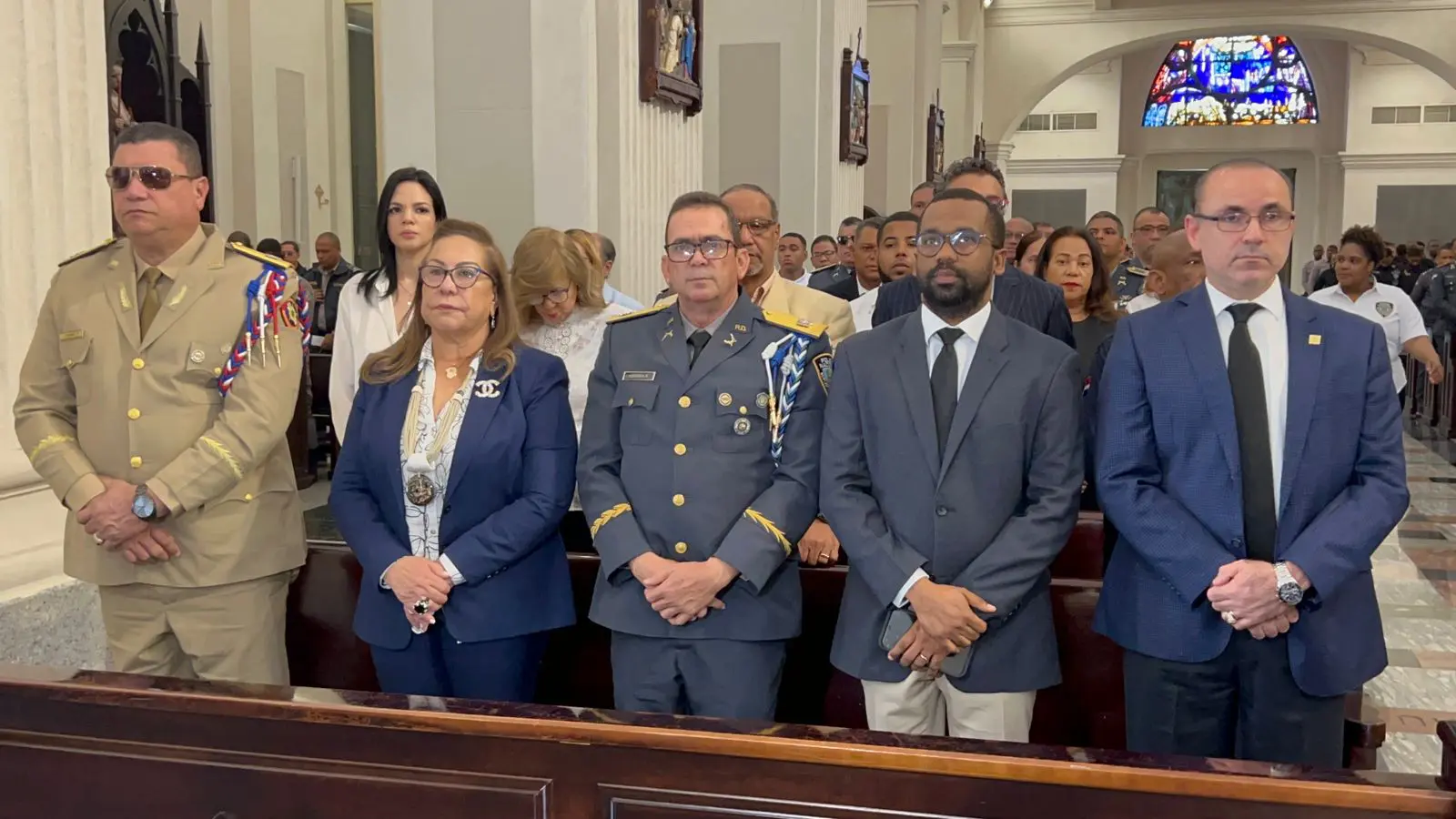 PN en Santiago celebra misa en conmemoración del 87 aniversario