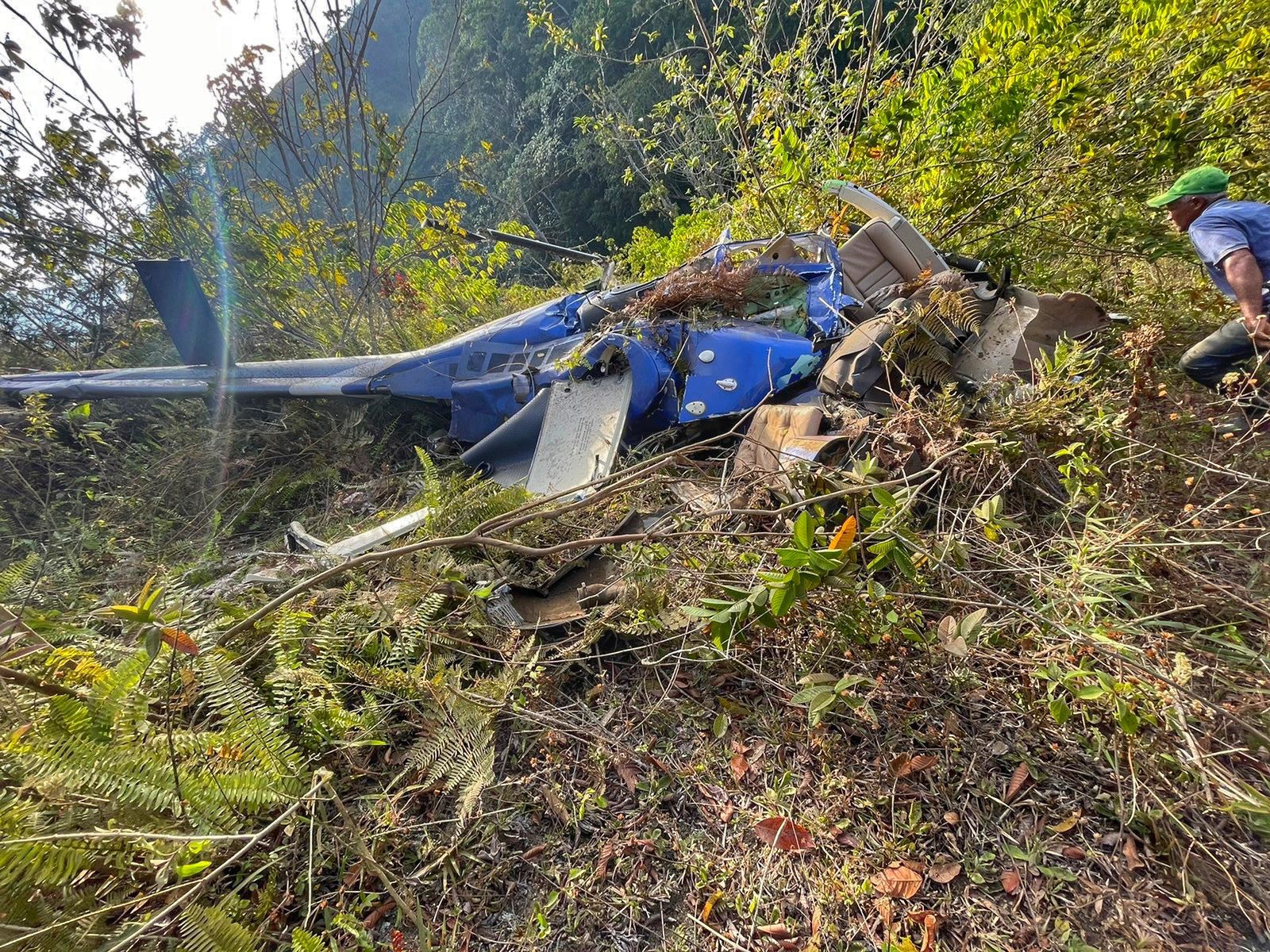 DAC confirma accidente de helicóptero y muerte de piloto en Los Cacaos