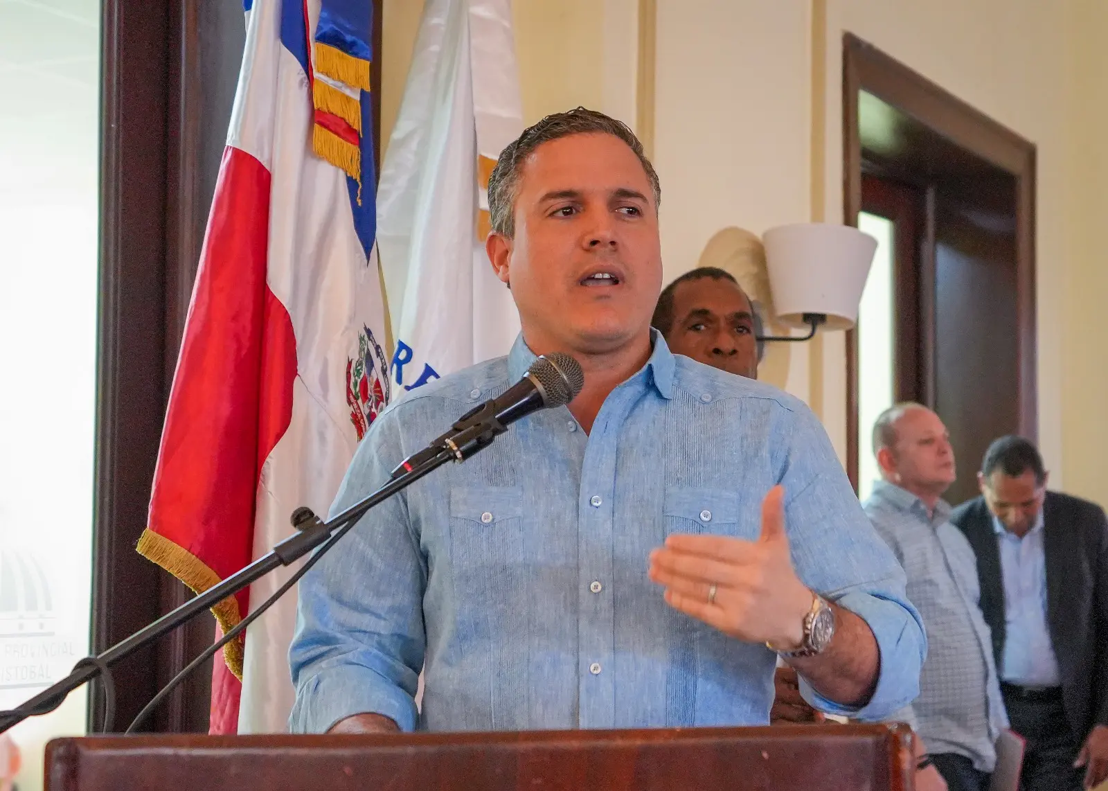 Director APORDOM participa en lanzamiento de Mi País Seguro en SC