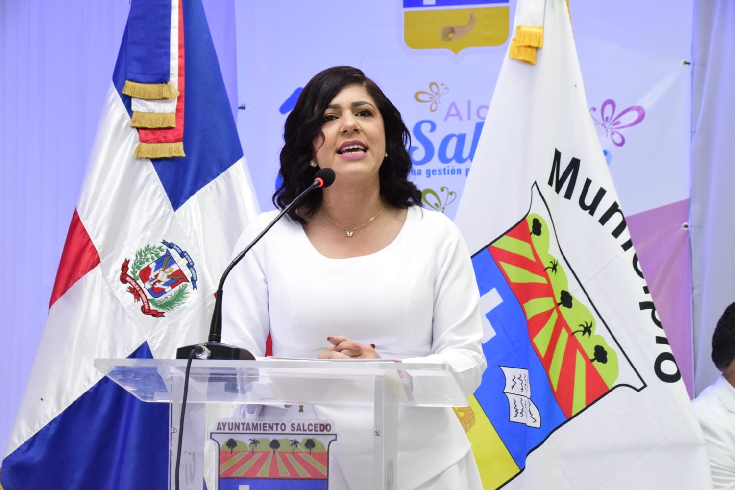 Alcaldesa de Salcedo presentó su rendición de cuenta