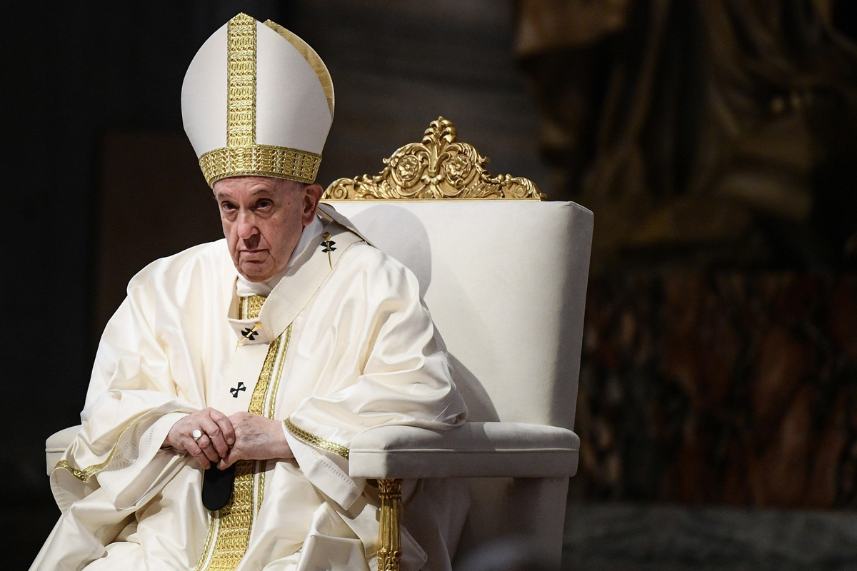 El papa critica "los embriones probeta" y "el útero de alquiler" FOTO: FUENTE EXTERNA