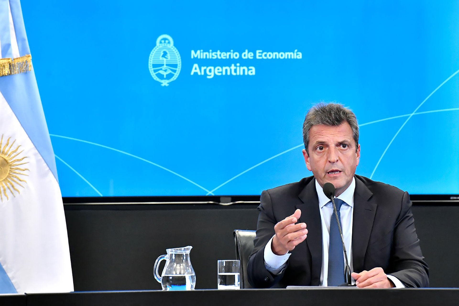 Sergio Massa, ministro de Economía de Argentina. Foto: Fuente externa