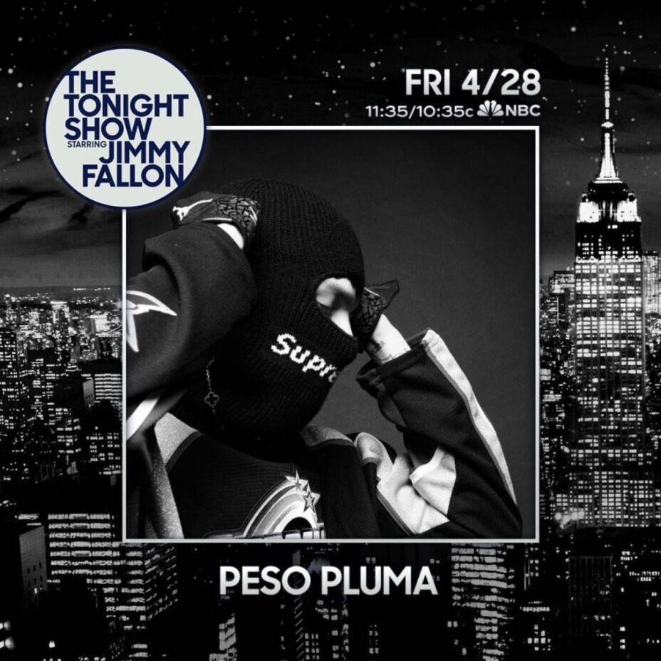 ¿Quién es Peso Pluma? el artista que Anuel admira e irá al show de Jimmy Fallon