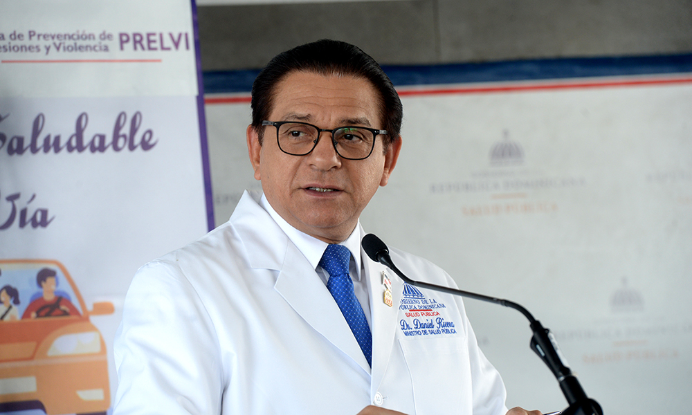 El ministro de Salud, Daniel Rivera. Félix de la Cruz