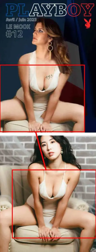 Polémica con falsa portada de secretaria de Estado francesa en Playboy