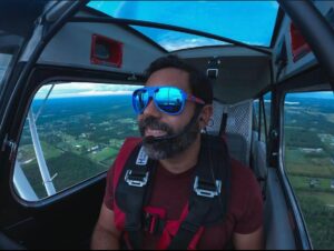 Piloto acrobático dominicano expresa su apoyo a “Quiero ser piloto”