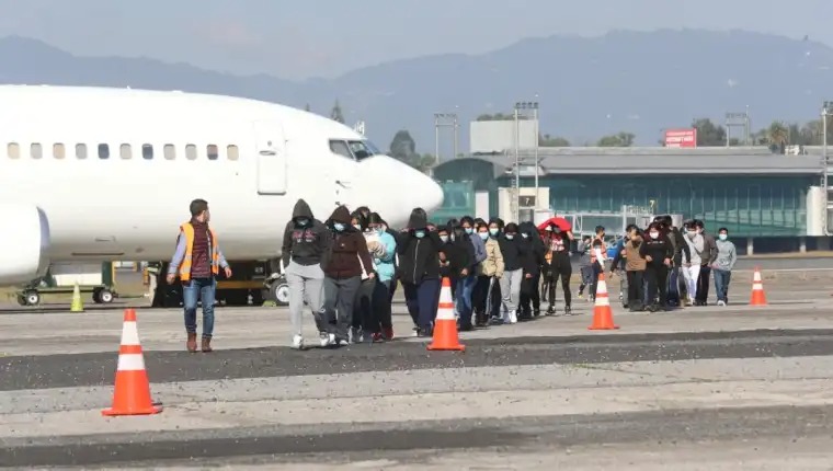 La deportación de centroamericanos bajó un 29,5 hasta febrero de 2023. Foto: Fuente externa