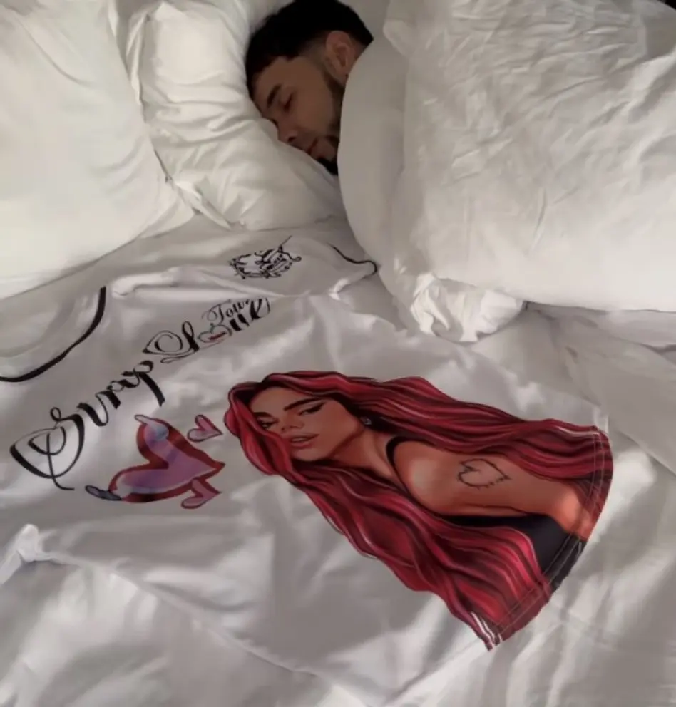La desagradable foto que lanzó Anuel AA de Karol G para llamar atención