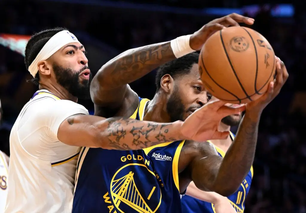 Anthony Davis lidera victoria de Lakers sobre Warriors en los NBA Playoffs