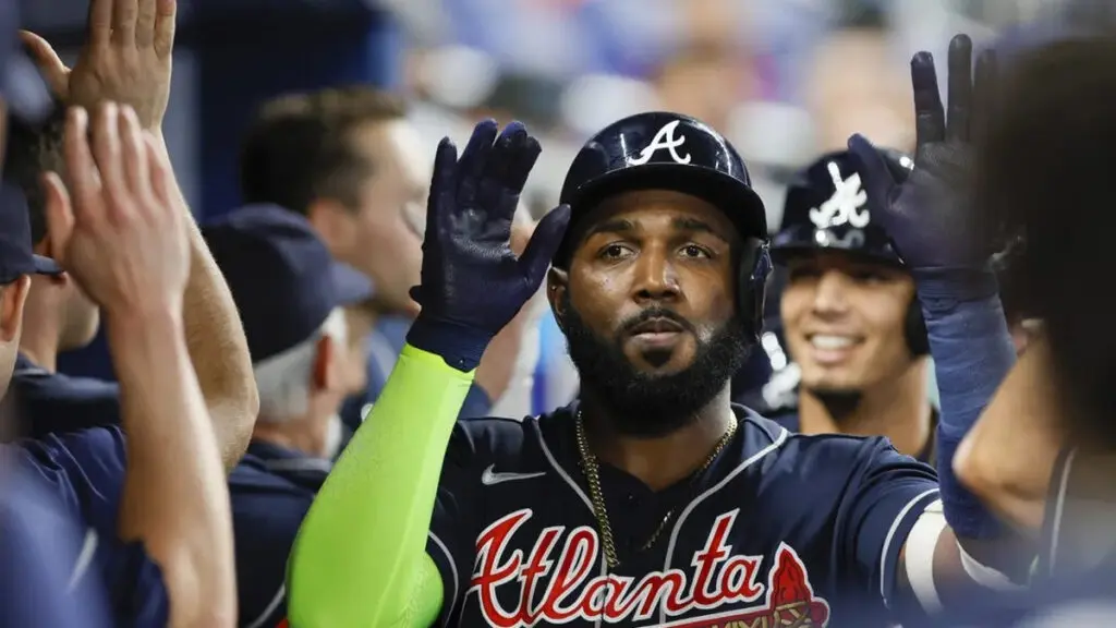 Marcell Ozuna le demuestra a Atlanta que sí puede con dos estacazos