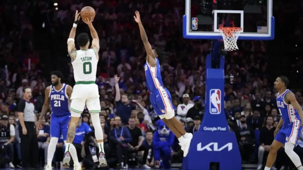 Tatum se pone a la par de Curry y LeBron: "Soy de los mejores del mundo"