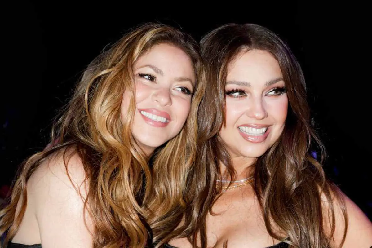 Thalía y Shakira posan juntas y explotan las redes sociales