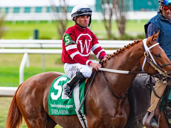 Jinete dominicano Joel Rosario obtiene cuarto lugar en el Derby de Kentucky. Foto: Fuente externa