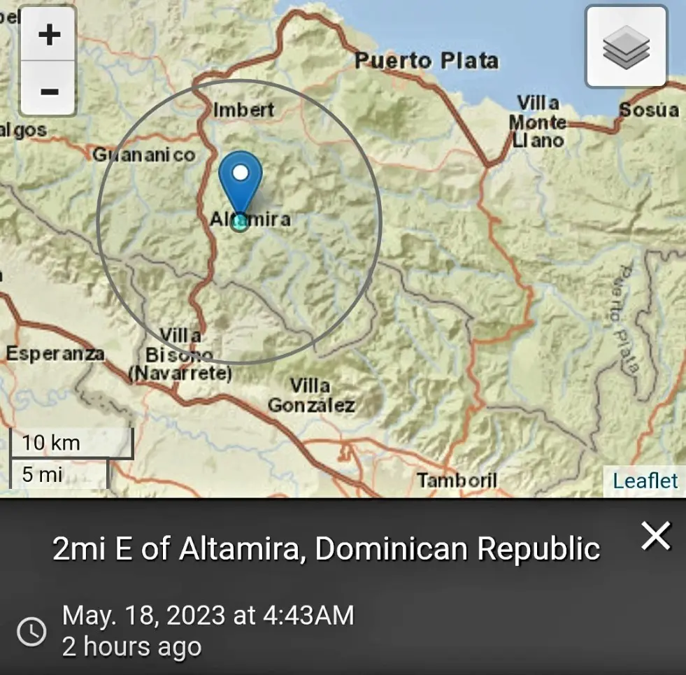 Temblor de tierra 5.2