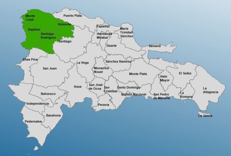 COE mantiene cuatro provincias en alerta verde por lluvias