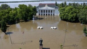 OMS ofrece apoyo en Ucrania por enfermedades tras inundaciones