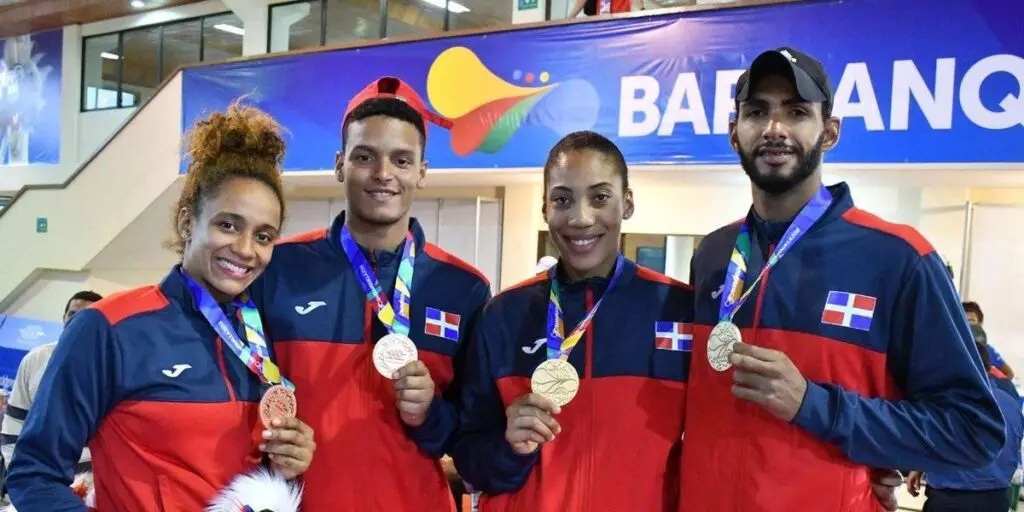 Esto ganarán en $RD los atletas de RD con medalla en Centroamericanos