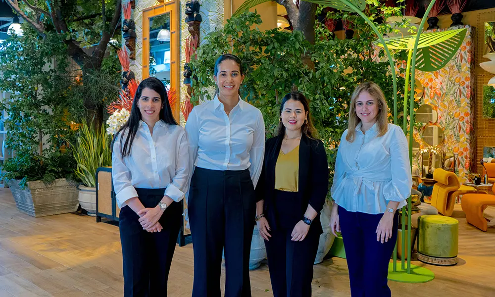 María Herrera, Paola Collado, Katherine Báez y Jacqueline Martínez. FUENTE EXTERNA