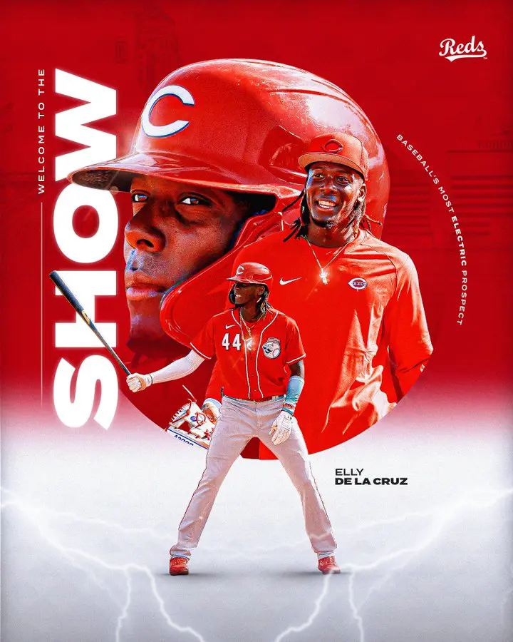 Elly De La Cruz salta a la Gran Carpa de MLB con los Rojos de Cincinatti