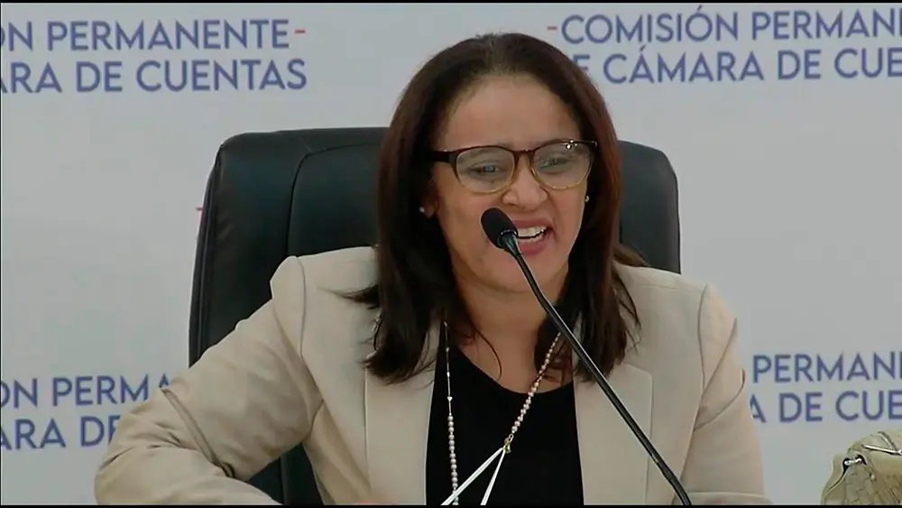 Vicepresidenta Cámara de Cuentas rehúsa hablar de interrogatorio