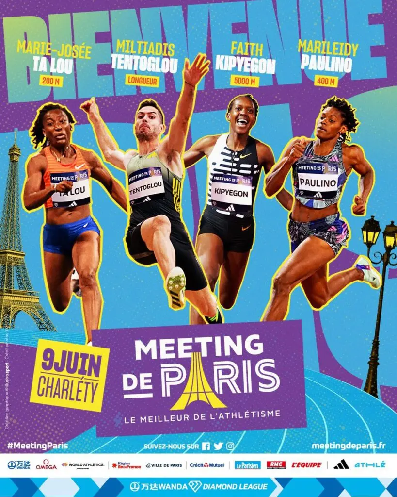 Marileidy brilla en la promo del Meeting de Paris de la Liga Diamante