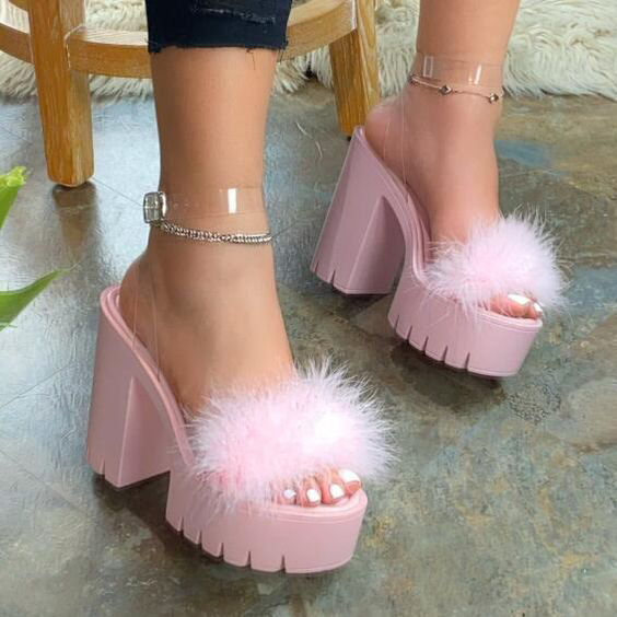 Zapatos en rosa