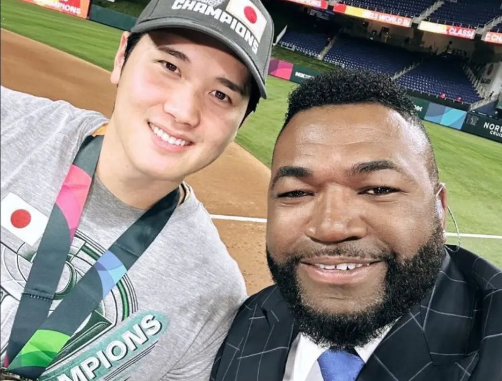 David Ortiz dice que Ohtani es una fusión de Pedro Martínez y de él