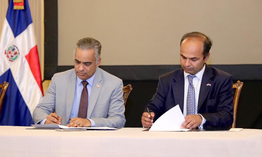 DR and UK signed an agreement to develop several projects