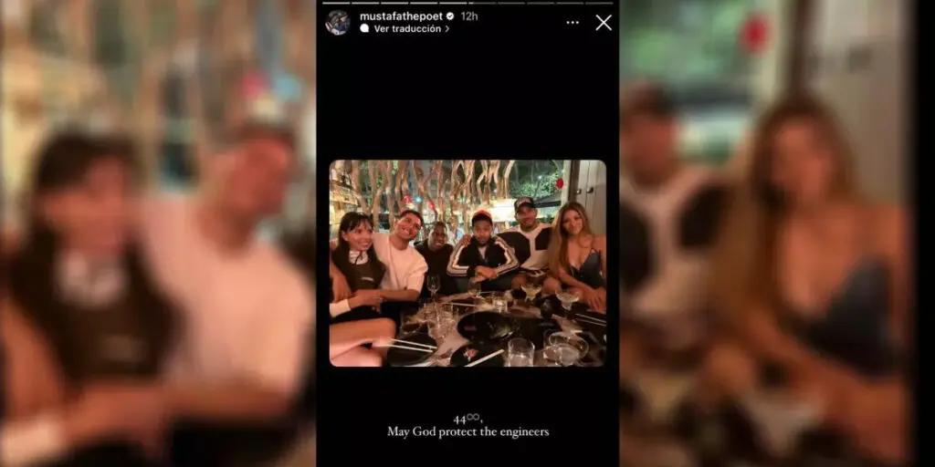 Filtran nuevo video de Shakira de fiesta con Hamilton, Neymar y Mbappé