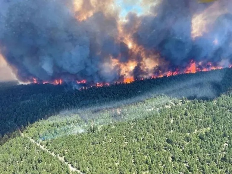 Los peores efectos del cambio climático provocan la excepcional ola de incendios en Canadá