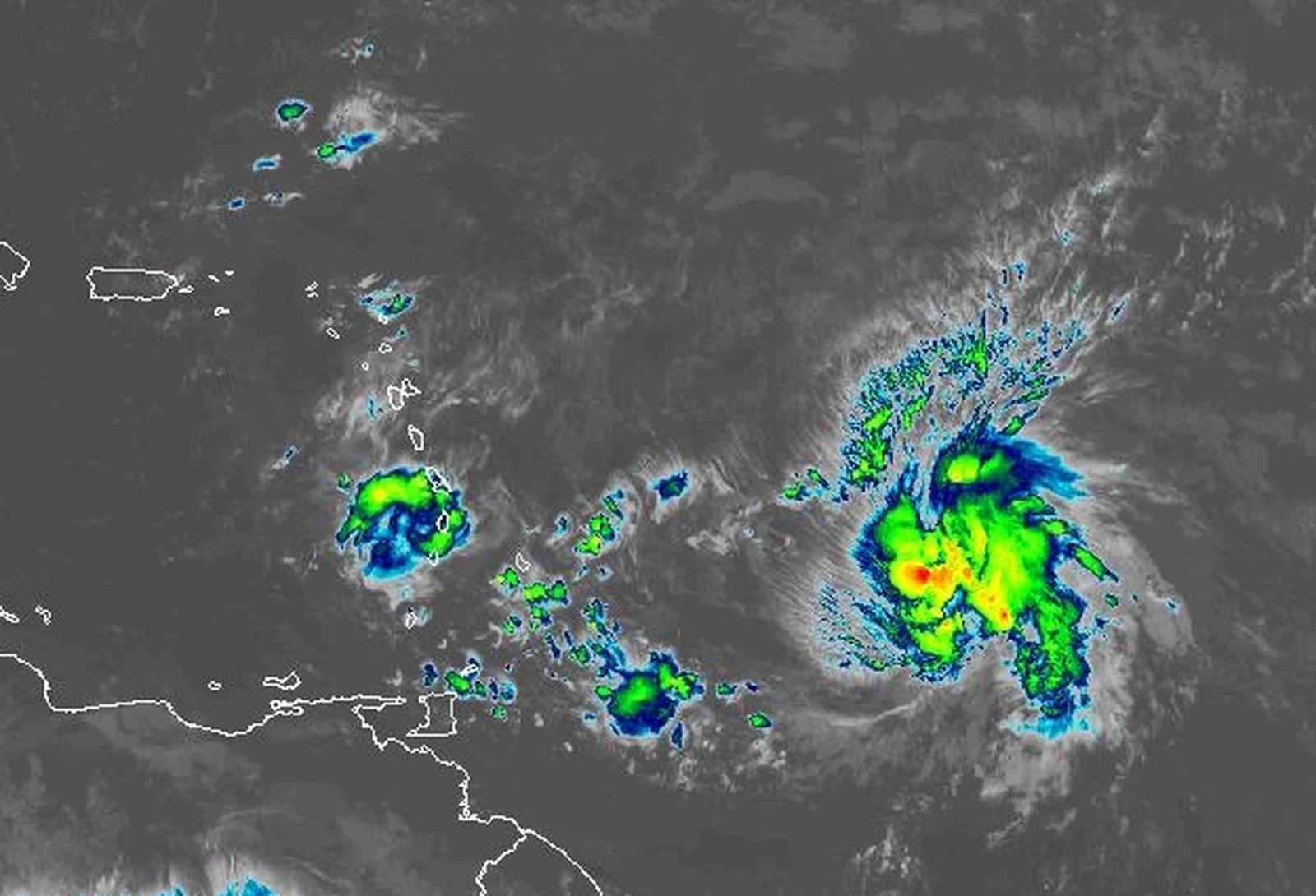Las Antillas Menores se preparan para la llegada de la tormenta Bret