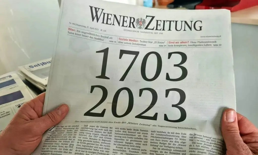 El diario más antiguo del mundo se despide de su edición impresa después de 320 años