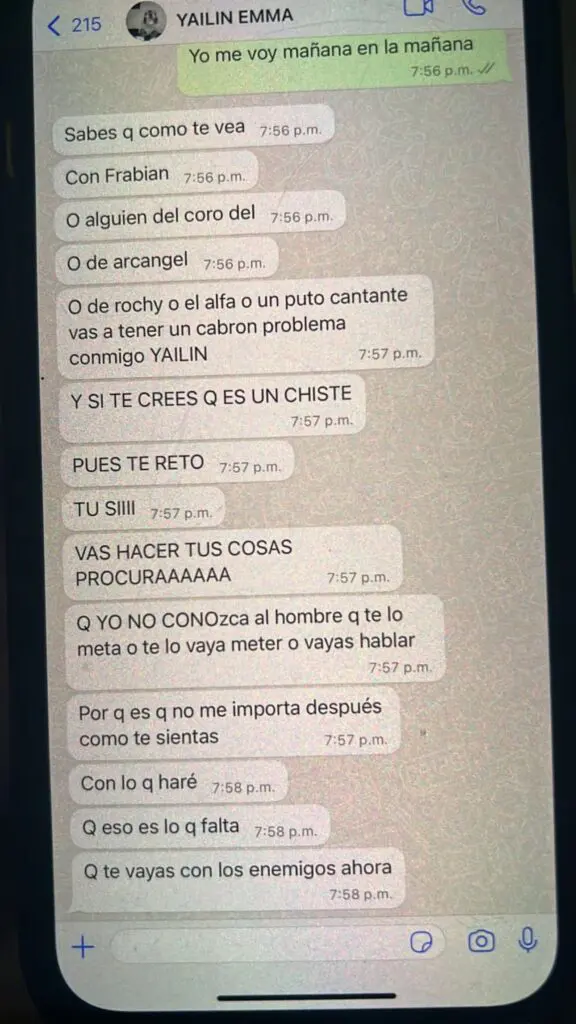 Yailin sube audio de amenazas de Anuel y él responde con la Doctora Polo