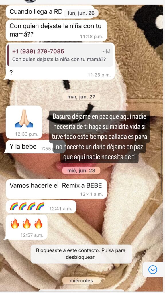 Yailin sube audio de amenazas de Anuel y él responde con la Doctora Polo