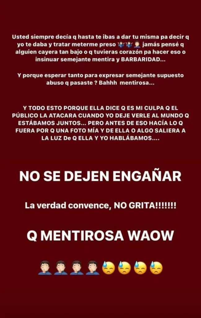 Yailin acusa a Anuel AA de violencia y sube foto golpeada