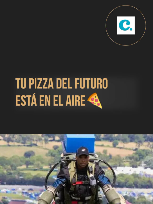 Repartidor de pizza volador de Domino’s y Gravity Industries