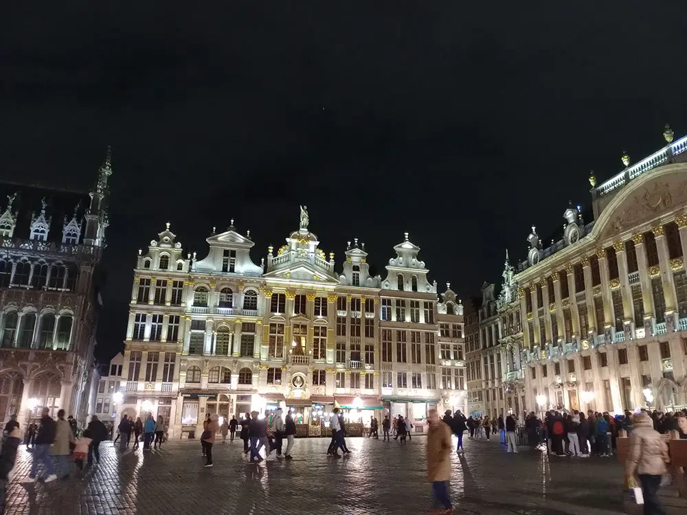 Grand-Place, la plaza central de Bruselas.