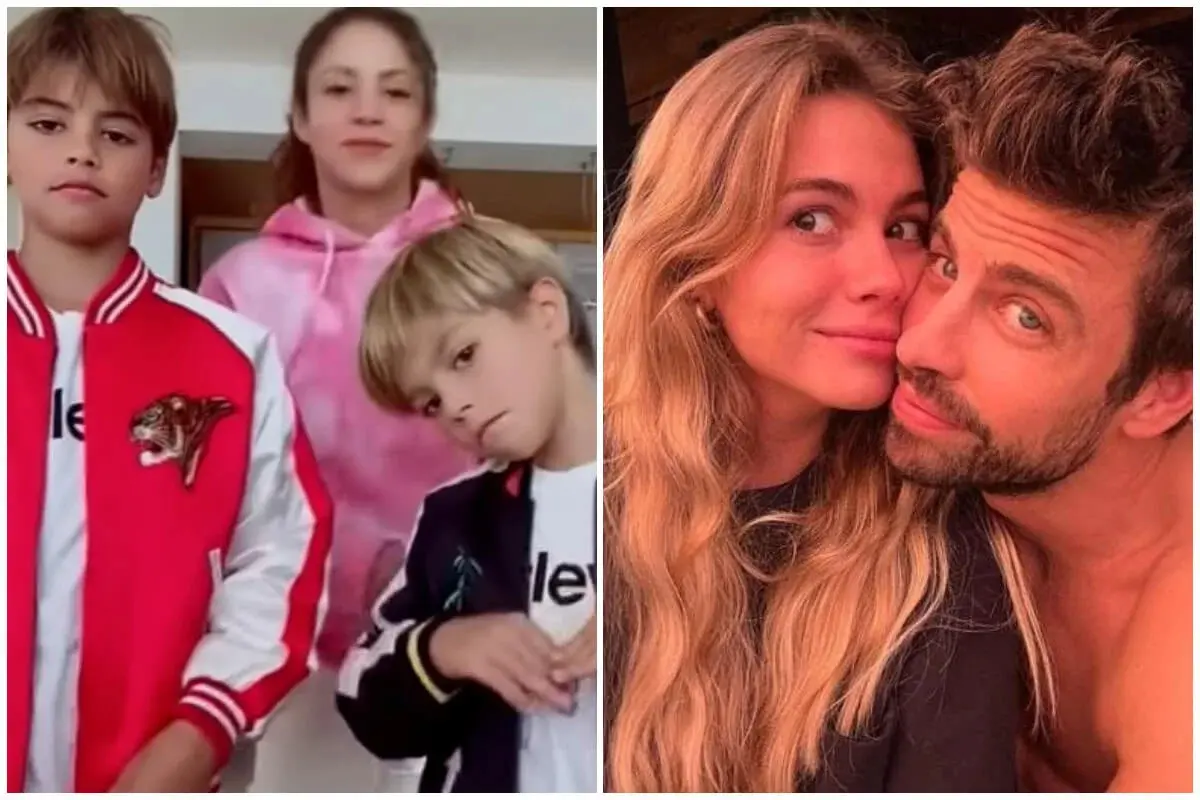 Así llaman los hijos de Shakira a la novia de Gerard Piqué