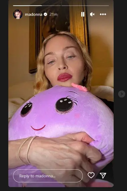 Las primeras fotos de Madonna luego de su hospitalización