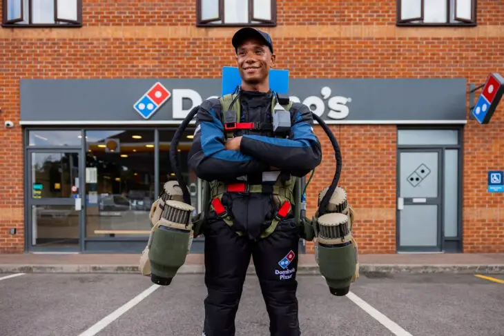 Repartidor de pizza volador ya es una realidad