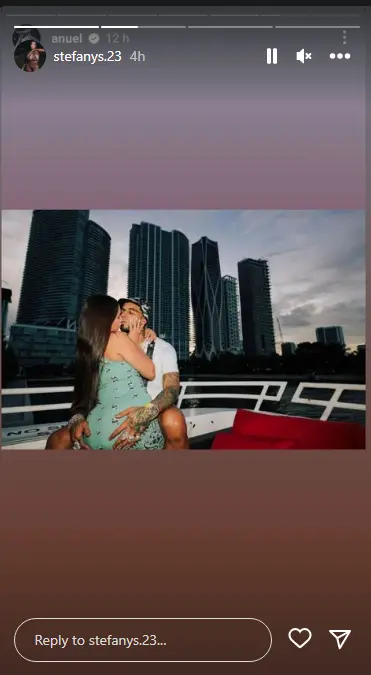 Laury Saavedra, nueva novia de Anuel AA, confirma la relación con foto