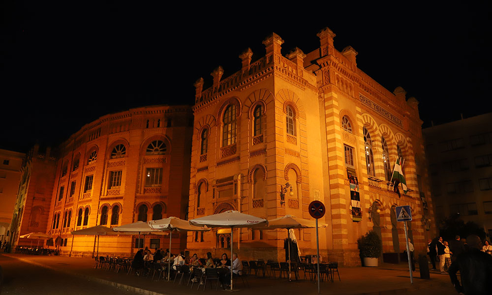 Teatro Falla en Cádiz. 