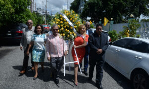 El Colegio Médico rindió homenaje a sus colegas fallecidos por el covid -19. Luduis Tapia