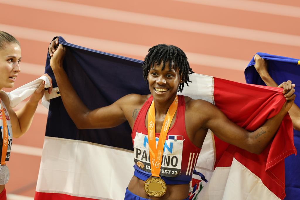 Marileidy Paulino logra el oro en el Mundial de Atletismo de Budapest