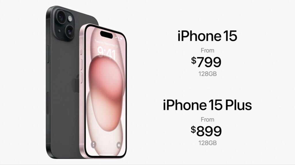 Estos son los precios del iPhone 15 y iPhone 15 Plus