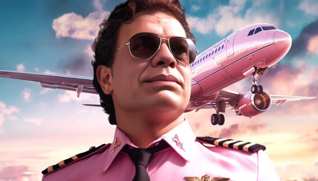Avión Rosa El avión Airbus 321 rosa de Juan Gabriel que volará por todo México