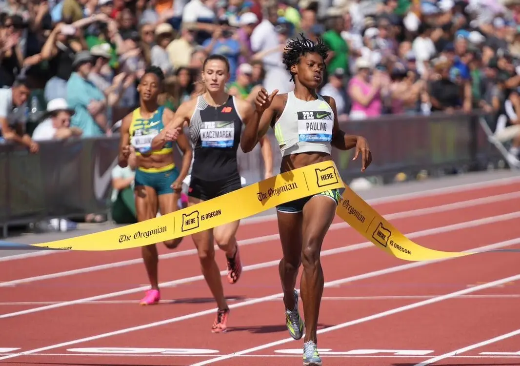 Marileidy Paulino vence en la final de os 400 mts de la Liga Diamante