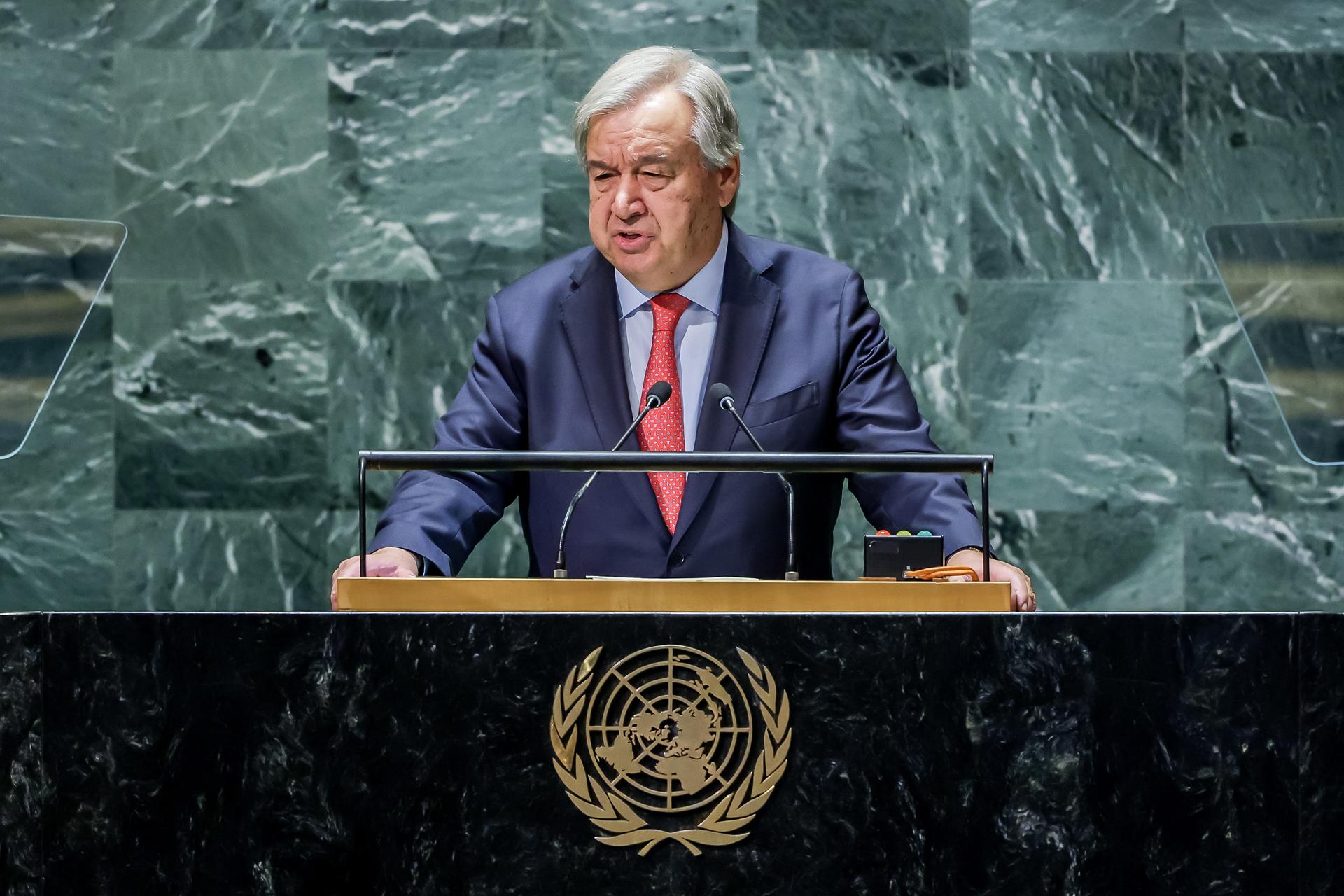Guterres propone en la ONU nuevas instituciones mundiales